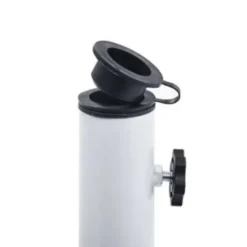vidaXL - Parasolvoet - Wit - Gietijzer - 48 x 48 x 33 cm