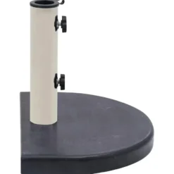 vidaXL - Parasolvoet - Zwart - Graniet