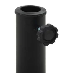 vidaXL - Parasolvoet - Zwart - Polyresin