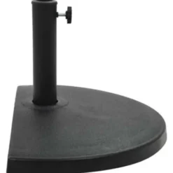 vidaXL - Parasolvoet - Zwart - Polyresin