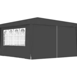 vidaXL - Partytent - Antraciet - Polyetheen
