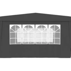 vidaXL - Partytent - Antraciet - Polyetheen