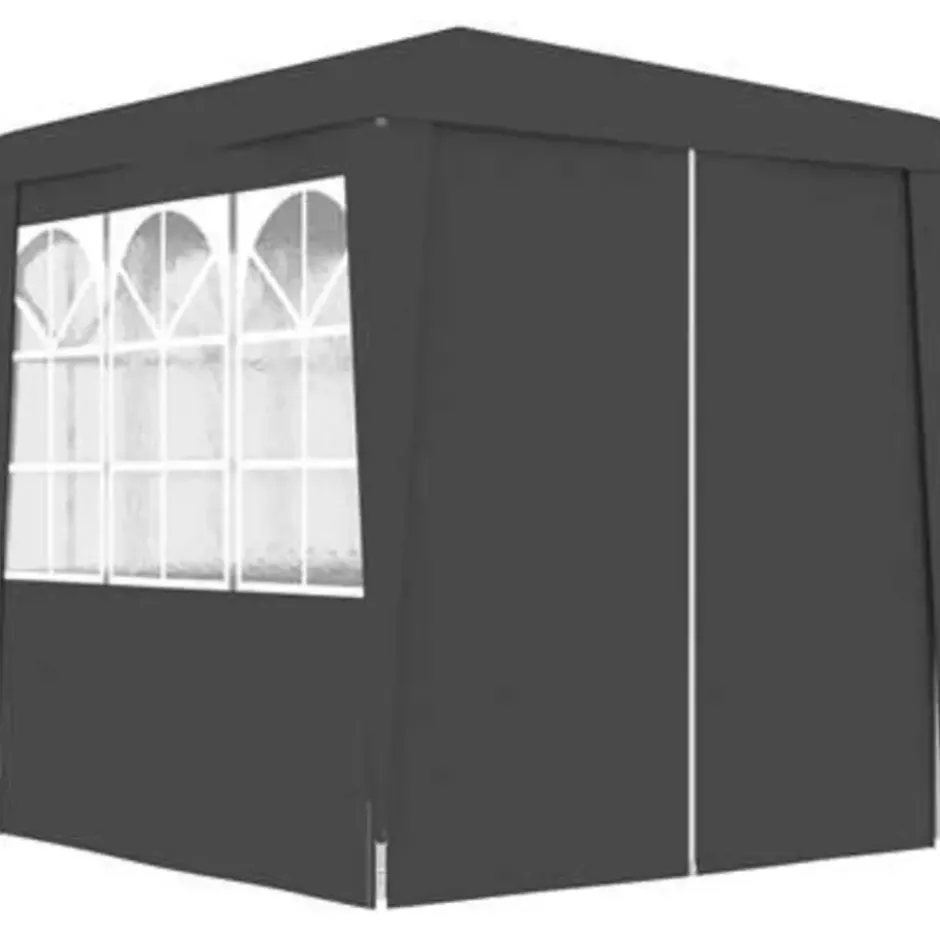 vidaXL - Partytent - Antraciet - Polyetheen