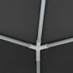 vidaXL - Partytent - Antraciet - Polyetheen