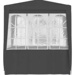 vidaXL - Partytent - Antraciet - Polyetheen