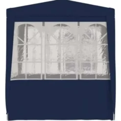 vidaXL - Partytent - Blauw - Polyetheen
