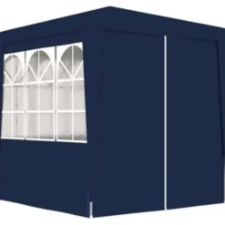 vidaXL - Partytent - Blauw - Polyetheen