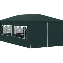 vidaXL - Partytent - Groen - Polyetheen - 3 x 6 m