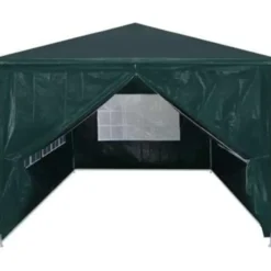 vidaXL - Partytent - Groen - Polyetheen - 3 x 6 m