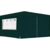 vidaXL - Partytent - Groen - Polyetheen