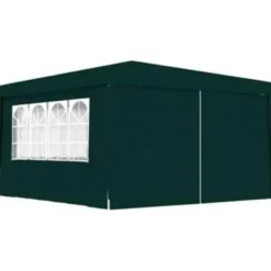 vidaXL - Partytent - Groen - Polyetheen