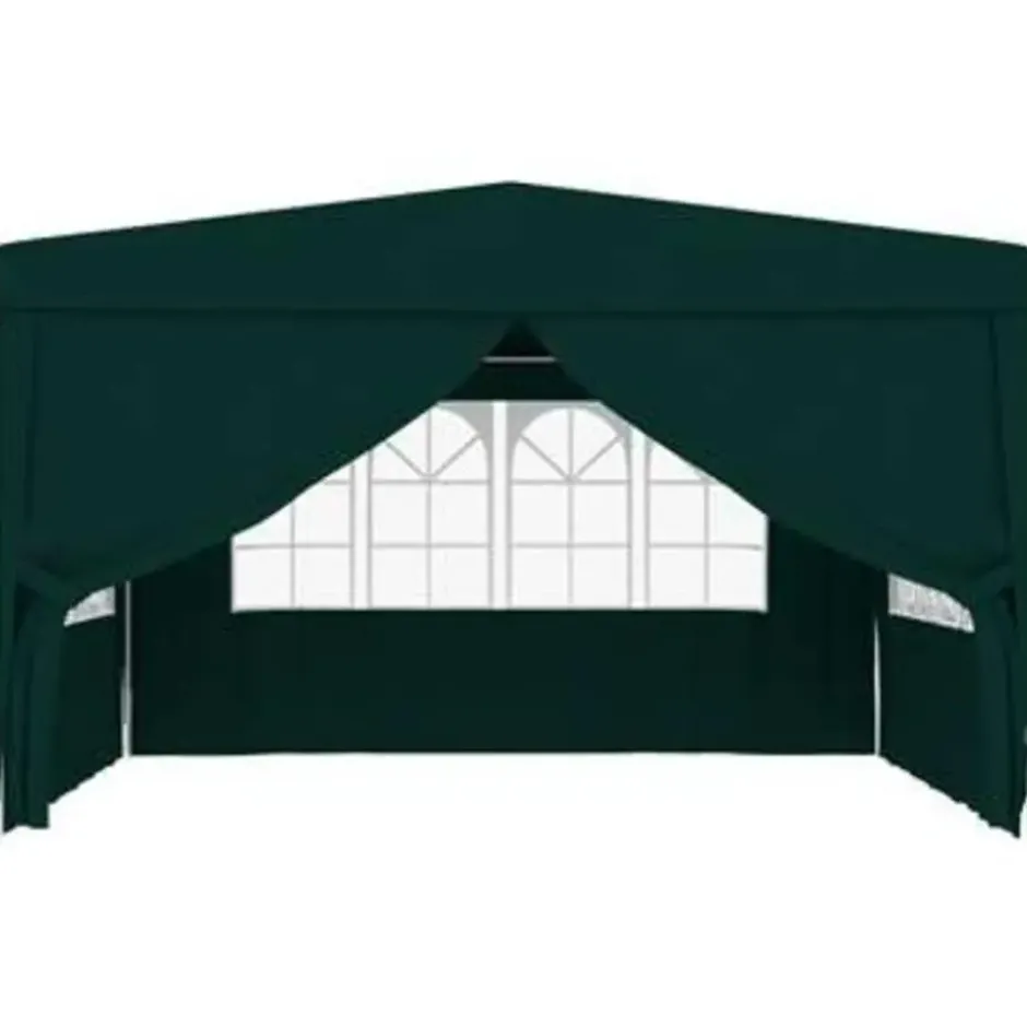 vidaXL - Partytent - Groen - Polyetheen