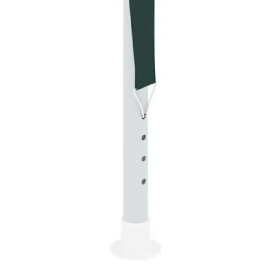 vidaXL - Partytent - Groen - Polyetheen