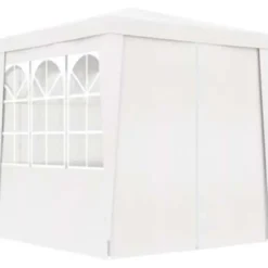 vidaXL - Partytent - Wit - Polyetheen