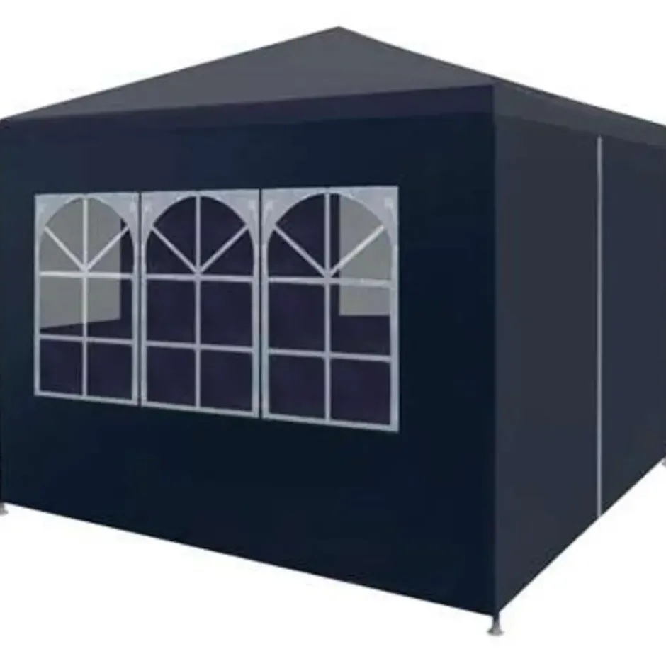 VIDAXL Partytent 3x3 m blauw