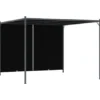 vidaXL - Pergola - Antraciet - Staal