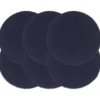 vidaXL - Placemat - Blauw - Katoen - 6 stuks