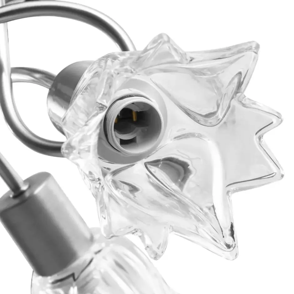 vidaXL - Plafondlamp - Transparent - Glas