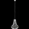 vidaXL - Plafondlamp - Transparent - Staal - 36.5 x 46 cm
