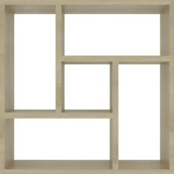 vidaXL - Plank - Bruin - Bewerkt hout