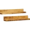 vidaXL - Plank - Bruin - Hout