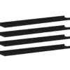 vidaXL - Plank - Zwart - MDF