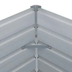 vidaXL - Plantenbak - Bruin - Metaal - 160 x 80 x 45 cm