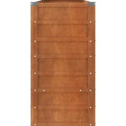 vidaXL - Plantenbak verhoogd 160x40x77 cm cortenstaal roestig
