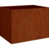 vidaXL - Plantenbak 62x47x46 cm cortenstaal verhoogde Plantenbak