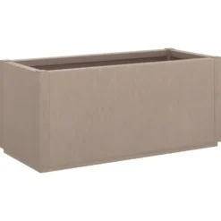 vidaXL - Plantenbak 80x36x35 cm polypropeen lichtbruin bloempot buitenpot