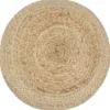 vidaXL - Poef - Bruin - Jute - 45 x 30 cm