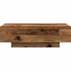 vidaXL - Rechthoekige Salontafel - Oud hout - Bewerkt hout - 100x49.5x31 cm