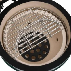 vidaXL - Rokersbarbecue - Groen - Keramiek