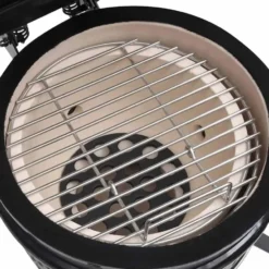 vidaXL - Rokersbarbecue - Zwart - Keramiek