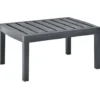 vidaXL - Salontafel - Antraciet - Kunststof