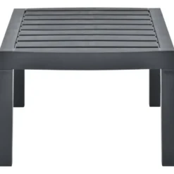 vidaXL - Salontafel - Antraciet - Kunststof