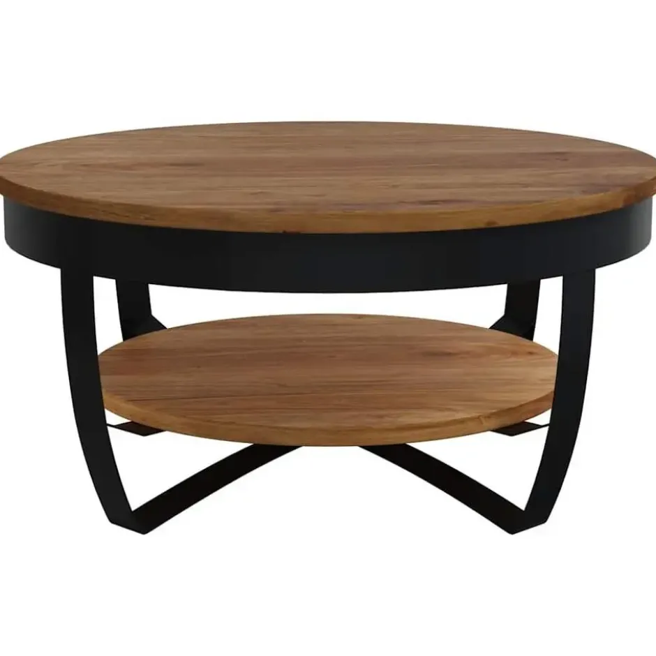 vidaXL - Salontafel - Bruin - Acaciahout
