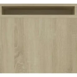 vidaXL - Salontafel - Bruin - Bewerkt hout