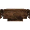 vidaXL - Salontafel - Bruin - Bewerkt hout - 90 x 60 x 31 cm