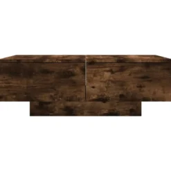 vidaXL - Salontafel - Bruin - Bewerkt hout - 90 x 60 x 31 cm