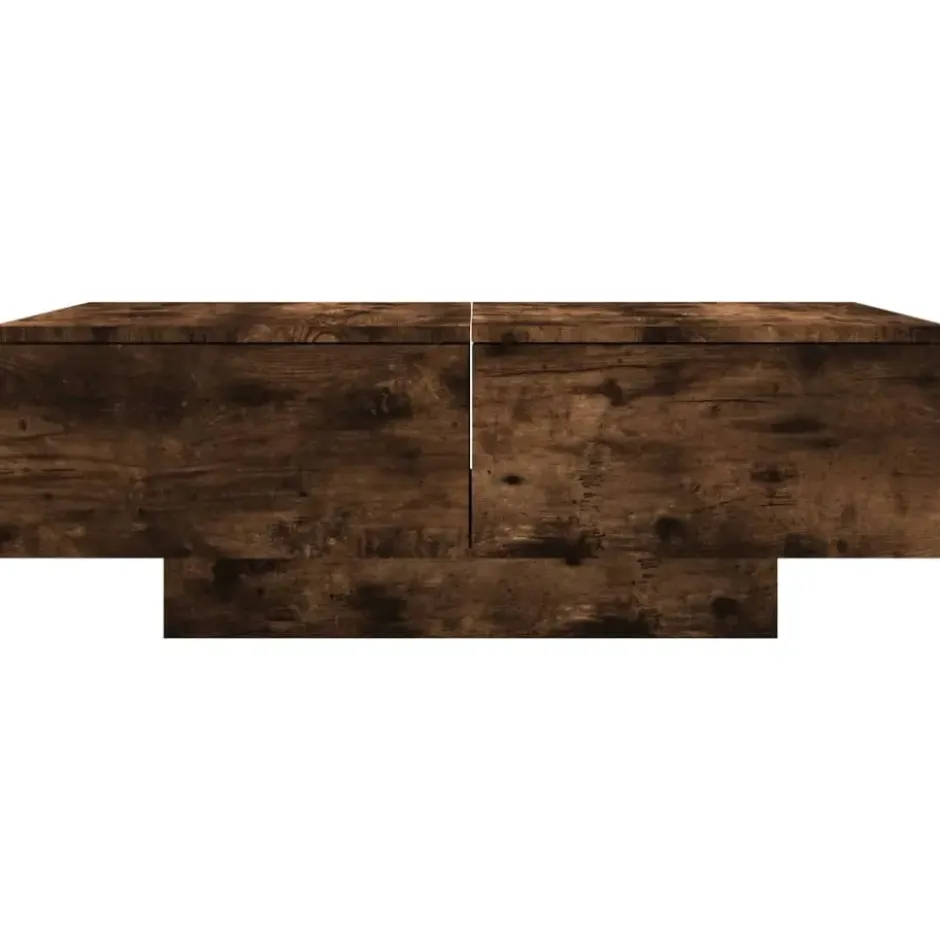 vidaXL - Salontafel - Bruin - Bewerkt hout - 90 x 60 x 31 cm