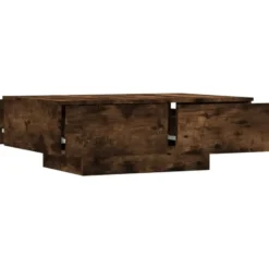 vidaXL - Salontafel - Bruin - Bewerkt hout - 90 x 60 x 31 cm