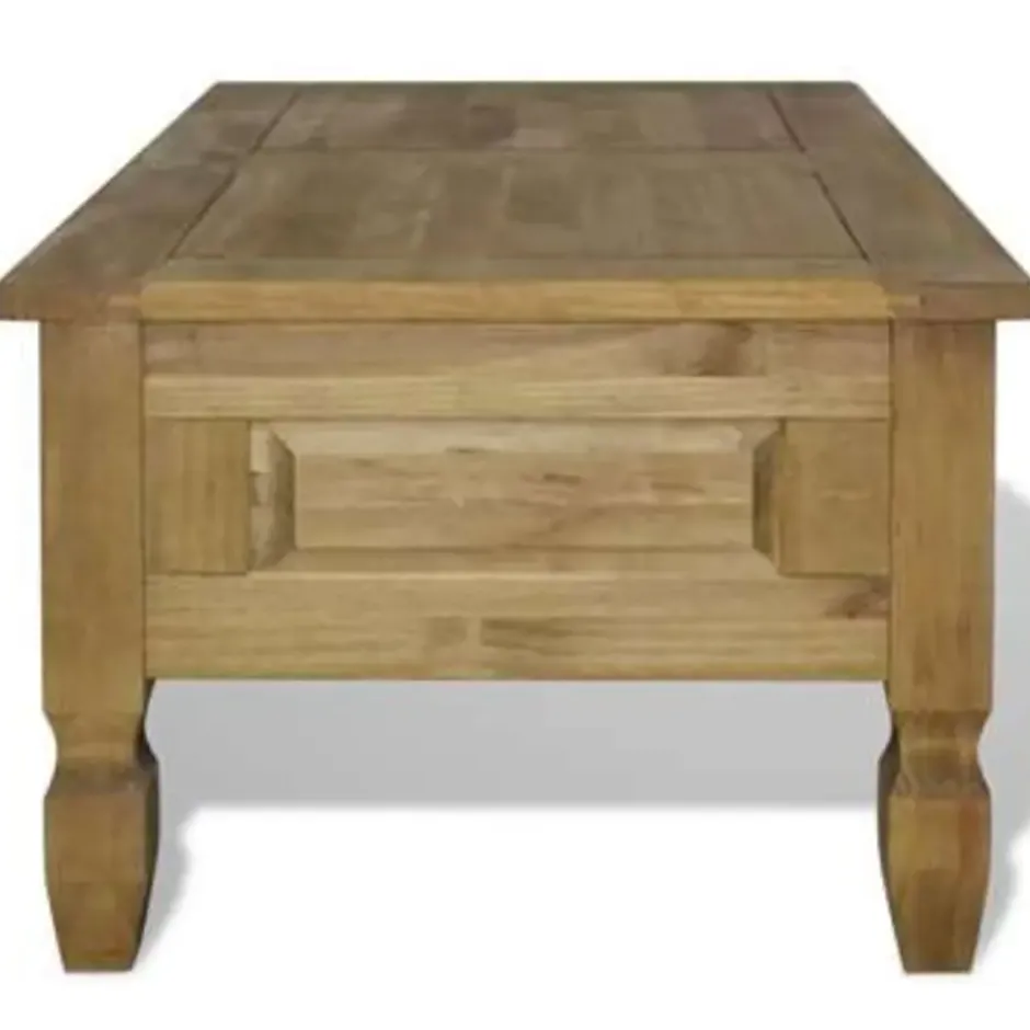vidaXL - Salontafel - Bruin - Grenenhout
