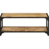vidaXL - Salontafel - Bruin - Hout - 90 x 45 x 35 cm