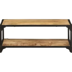 vidaXL - Salontafel - Bruin - Hout - 90 x 45 x 35 cm