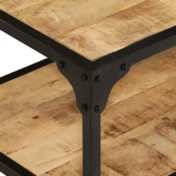 vidaXL - Salontafel - Bruin - Hout - 90 x 45 x 35 cm