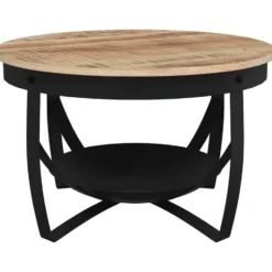 vidaXL - Salontafel - Bruin - Hout