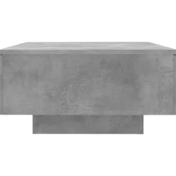 vidaXL - Salontafel - Grijs - Bewerkt hout - 90 x 60 x 31 cm