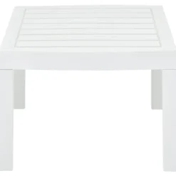vidaXL - Salontafel - Wit - Kunststof