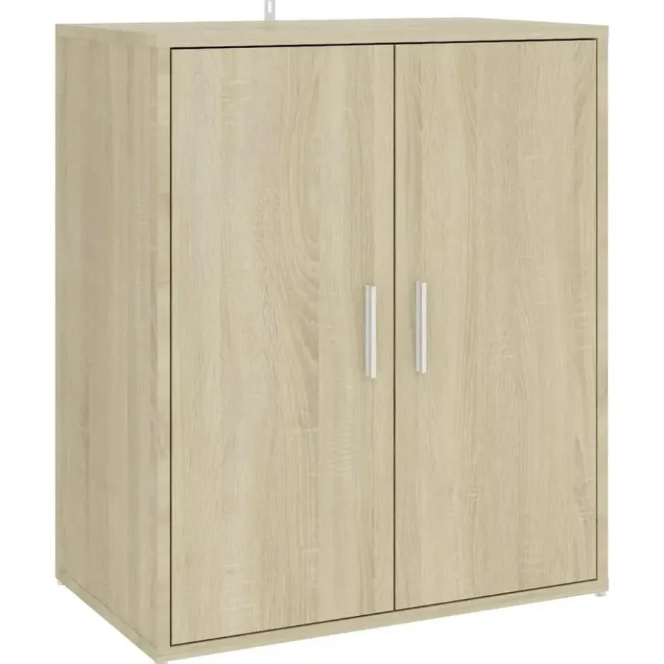 vidaXL - Schoenenkast - Bruin - Bewerkt hout - 60 x 35 x 70 cm